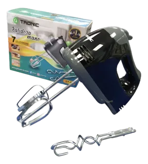 BATIDORA MANUAL 7V NEGRA GTRONIC