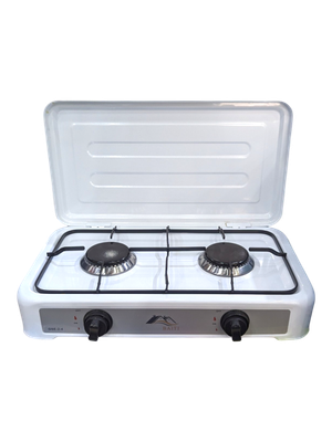 Estufa de gas 2H con tapa