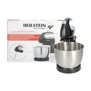 BATIDORA CON TAZON CROMADO 5V HOLSTEIN