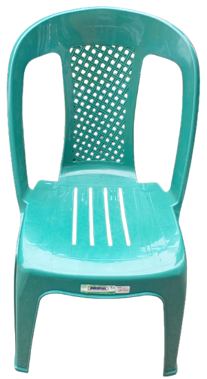Silla Verde Duraplast (Sin posa manos)