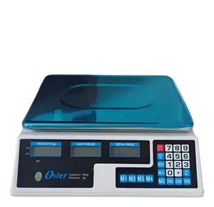 Balanza Electrónica Oster Peso Digital 40 Kg