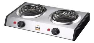 COCINA ELECTRICA 2 HORNILLAS HOME TECH 