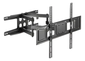Base Hometech Movible Tv Giratorio Doble Brazo De 37´ A 80´