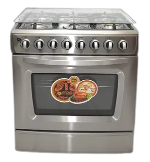 Cocina JAGUAR 6H( QUEMADORES DE HIERRO COLADO Y PLANCHA)