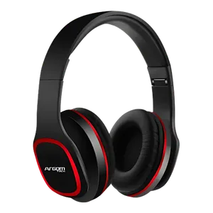 Audífonos Argom Tech Ultimate Sound Pulse Alámbrico Negro