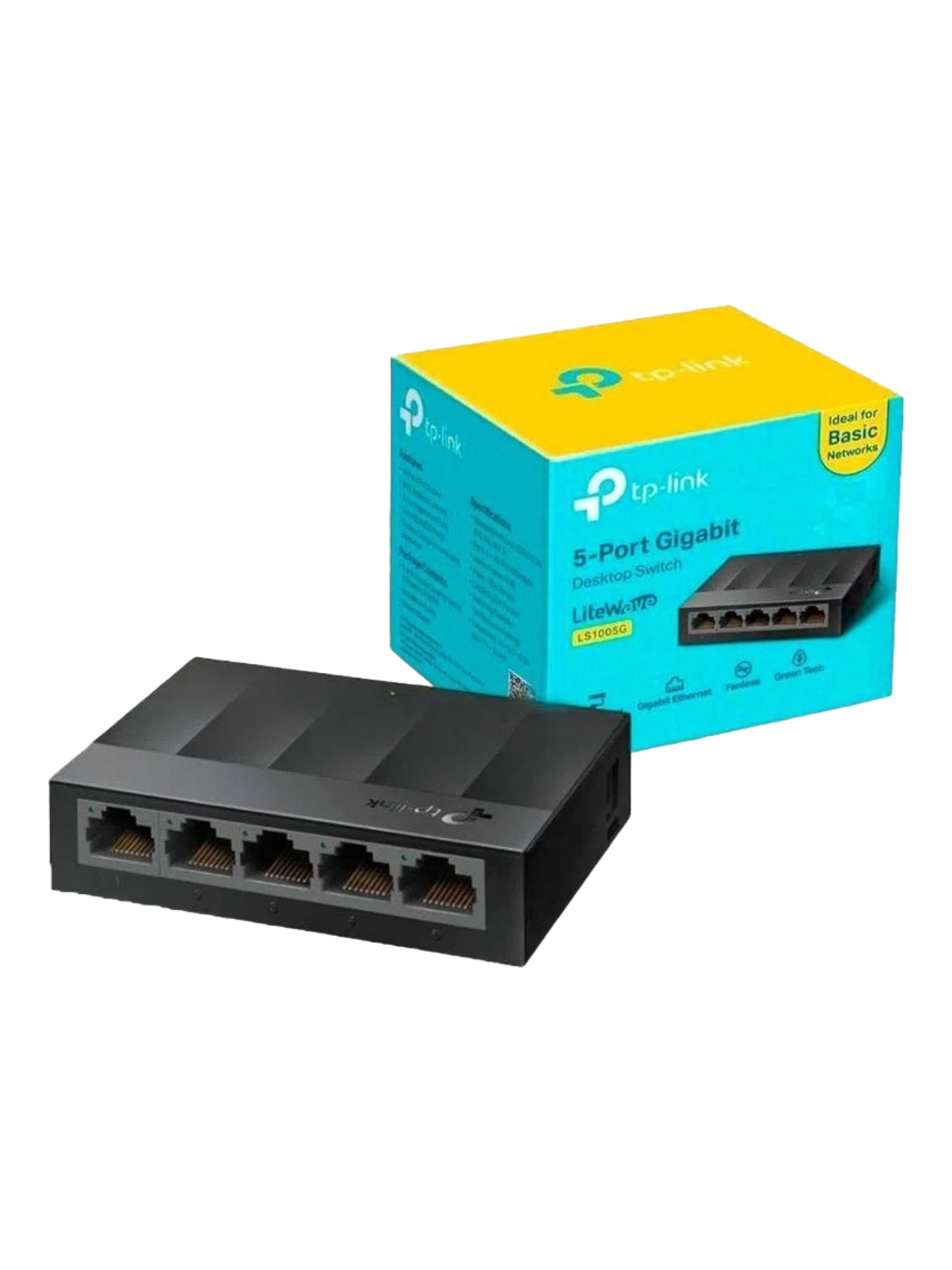 SWITCH 5 PUERTOS GIGABIT TP-LINK