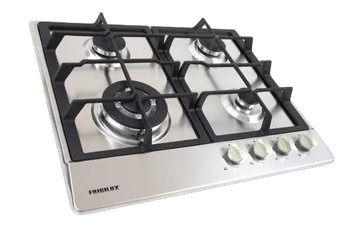 Tope Cocina 4 Hornillas A Gas Frigilux Acero Inoxidable 120v