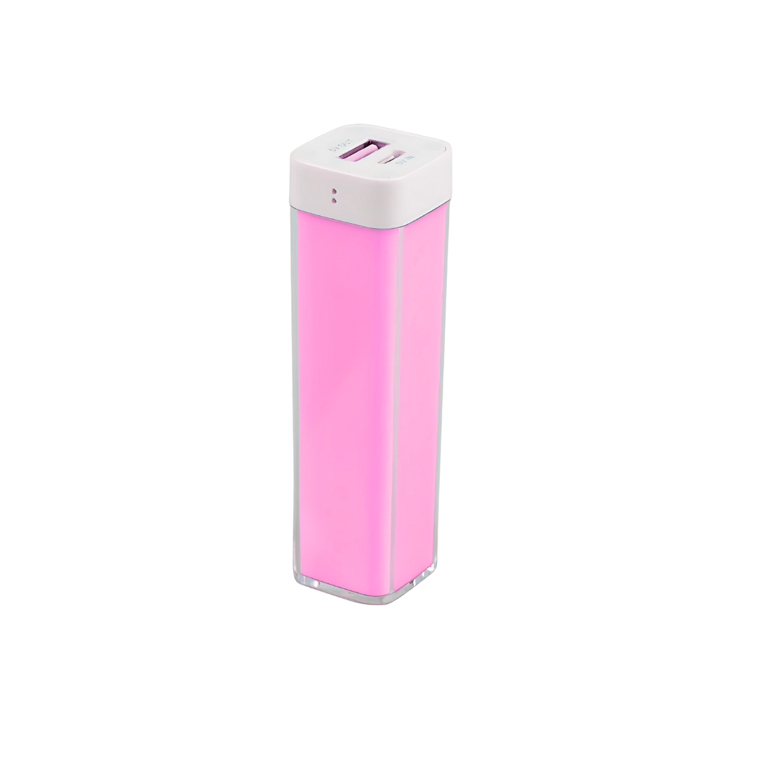 Power Bank 2600 MAH Rosado